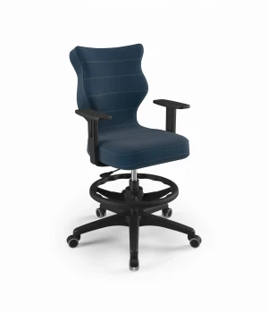 Krzesło do biurka Duo czarny Velvet 24 rozmiar 5 WK+P