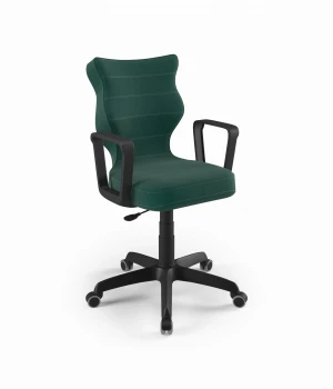 Krzesło do biurka Norm czarny Velvet 05 rozmiar 5