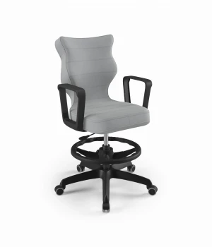Krzesło do biurka Norm czarny Velvet 03 rozmiar 5 WK+P