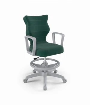 Krzesło do biurka Norm szary Velvet 05 rozmiar 6 WK+P