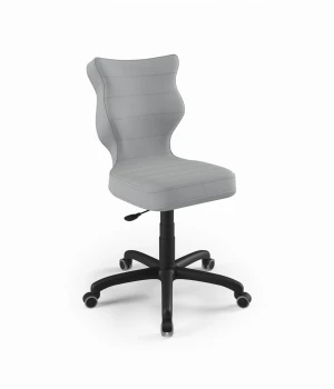 Krzesło do biurka Petit czarny Velvet 03 rozmiar 6
