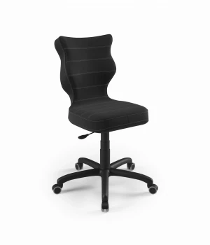 Krzesło do biurka Petit czarny Velvet 17 rozmiar 6