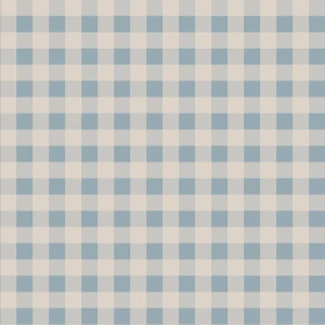 Tapeta do pokoju dla dziecka Check minimini blue cream