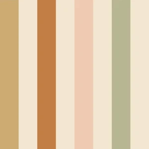 Tapeta do pokoju dla dziecka Stripes natural