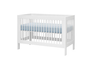 Łóżeczko PINIO Basic 120x60 cm – klasyczny model z funkcją tapczanika
