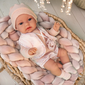 Lalka Baby Toneta z elastycznym tułowiem z poduszką Antonio Juan 70364