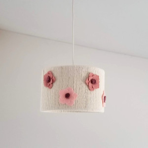 Lampa sufitowa dla dzieci - FILCOWE KWIATY