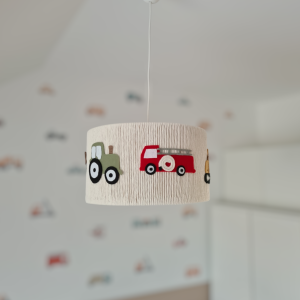 Lampa sufitowa dla dzieci - TRAKTOR