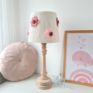 Lampa nocna dla dzieci - FILCOWE KWIATY