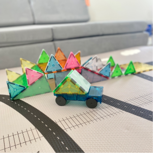 MAGNA-TILES® Klocki Magnetyczne Grand Prix 50el.