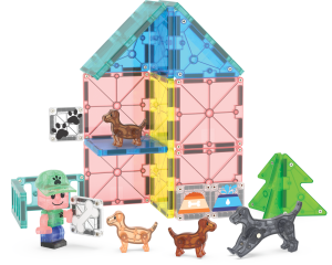 MAGNA-TILES® Klocki Magnetyczne Puppy Park 27 el.