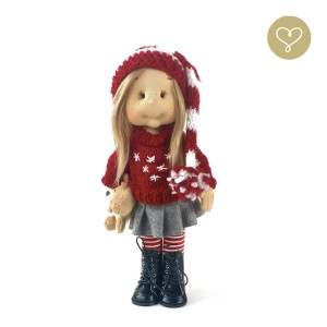 Szmaciana lalka dla dzieci Gwiazdka - Lullu Dolls
