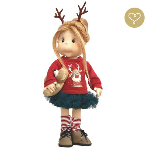 Szmaciana lalka dla dzieci Olga - Lullu Dolls