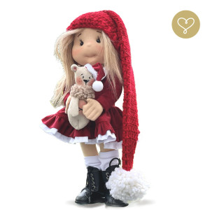 Szmaciana lalka dla dzieci Saintie - Lullu Dolls