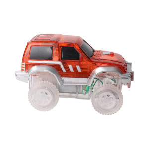 Samochód Cleverclixx - Race Track Car Red
