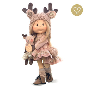 Szmaciana lalka dla dzieci Renia - Lullu Dolls