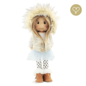 Szmaciana lalka dla dzieci Pola - Lullu Dolls