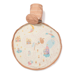 PLAY&GO SOO Kosz na Zabawki i Mata do Zabawy 2w1 FAIRYWORLD