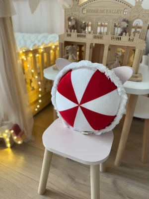 Świąteczna poduszka patchworkowa mini