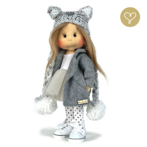 Szmaciana lalka dla dzieci Patrycja - Lullu Dolls