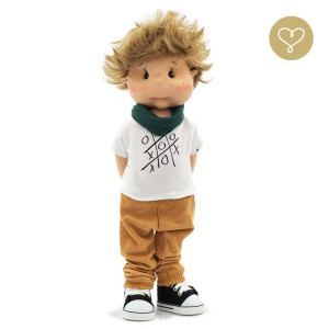 Szmaciana lalka dla dzieci Nikodem - Lullu Dolls
