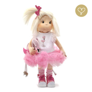 Szmaciana lalka dla dzieci Florka - Lullu Dolls