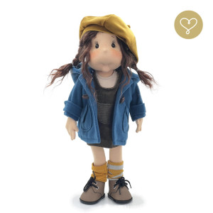 Szmaciana lalka dla dzieci Grażynka - Lullu Dolls