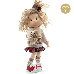 Szmaciana lalka dla dzieci Mimi - Lullu Dolls