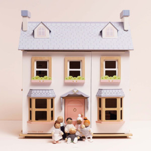 Drewniany Domek dla lalek Mayberry Manor Le Toy Van + mebelki
