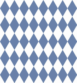 Tapeta do pokoju dziecięcego Romby blue kids