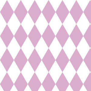 Tapeta do pokoju dziecięcego Romby pink