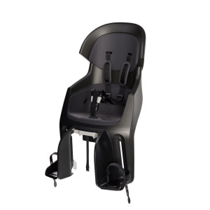 Fotelik rowerowy Bobike Exclusive Evolve Maxi Urban Black na bagażnik do 22 kg