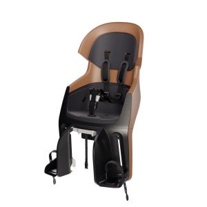 Fotelik rowerowy Bobike Exclusive Evolve Maxi Urban Cinnamon na bagażnik do 22 kg