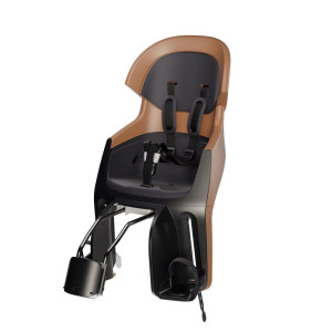 Fotelik rowerowy Bobike Exclusive Evolve Maxi 1P Urban Cinnamon na ramę do 22 kg