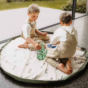 Play&Go NOOMAD Croco – worek na zabawki i mata do zabawy 2w1