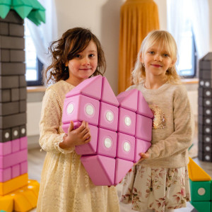 Klocki Magnetyczne Piankowe TUKI® BIG Set SMART 280 Elementów