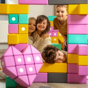 Klocki Magnetyczne Piankowe TUKI® BIG Set SMART 340 Elementów