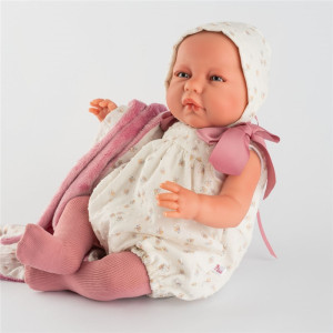 Lalka Emma Real Reborn z kocykiem ASI 0498390