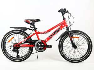 Rower dla dziecka BMX ROCKY 20" 6-speed Shimano Czerwony - PREZENT NA KOMUNIĘ
