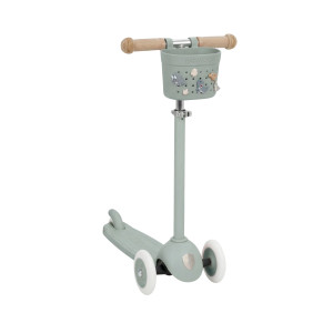 Banwood Hulajnoga ECO z koszykiem Pin & Ride Clay