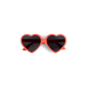 Filibabba Dziecięce okulary przeciwsłoneczne (1-3 l) UV400 Heart – Warm Red