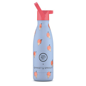 Cool Bottles Butelka termiczna Kids 350 ml SPRT& Blue Scoop