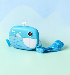 Kiddoboo FotoFun 2 aparat z drukarką termiczną i selfie + karta 32GB Blue