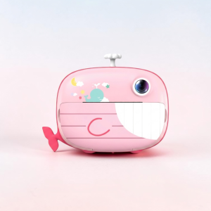 Kiddoboo FotoFun 2 aparat z drukarką termiczną i selfie + karta 32GB Pink