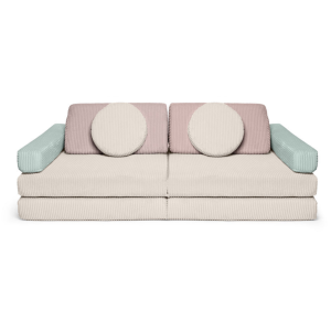 Modułowa sofa do pokoju dziecka plac zabaw Pure CORDUROY Lollipop