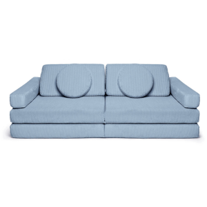 Modułowa sofa do pokoju dziecka plac zabaw Pure CORDUROY Sky Sugar