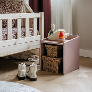 Krzesełko Montessori dla dzieci Vintage Rose | Book Nook