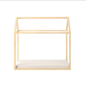 Łóżko domek Montessori 70 × 140 cm Bellamy Wood Nest