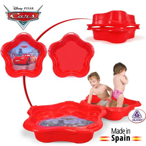 Piaskownica dla dzieci Cars Muszelka Basen 2w1 Injusa