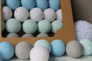 Lampki dla dzieci kule Cotton Balls 2B cute - różne rozmiary